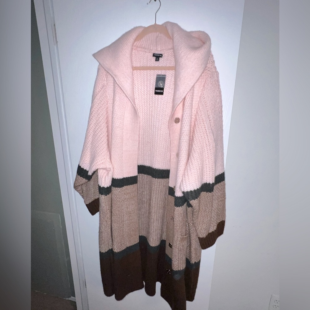 Cable knit Heavy Cardigan Sweater